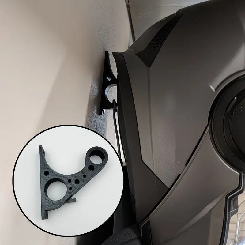 1 unidade – Suporte de parede  - Motorcycle Helmets avaliação e preço
